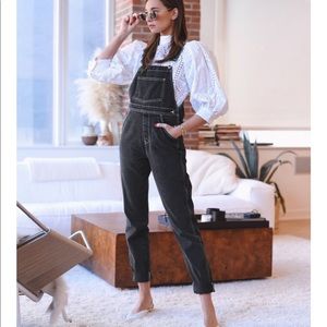 Second Skin Overalls in Vintage Black